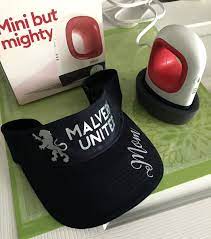 How To Apply Htv To Hats And Visors With The Cricut Easypress Mini Cricut How To Apply Cricut Vinyl
