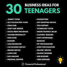 Business Ideas For Teenagers Real Estate Investment Trust Tax Refund Drip Investing