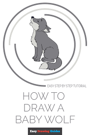 Learn to draw a wolf in a simple and interactive way! How To Draw A Baby Wolf Really Easy Drawing Tutorial