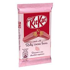 Ruby chocolate is made from the same ingredients as milk chocolate: Nestle Kitkat Ruby Cocoa Beans 3er Set Fruchtig Schokoriegel Limitierter Sublime Schokoladen Riegel Rote Schokolade Schoko 41 5g Amazon De Lebensmittel Getranke