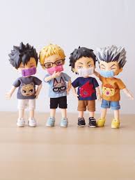 Set Of 2 Mini Doll Masks For Nendoroid Obitsu 11 Clothes Etsy Nendoroid Anime Haikyuu Nendoroid Anime Merchandise