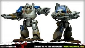 I'd never actually put together a contemptor until recently but it's a very nice kit with a lot of posing options. Contemptor Pattern Dreadnought Ontabletop Home Of Beasts Of War