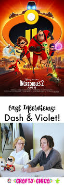 Saucy Siblings: An Incredibles 2 Chat With Dash And Violet - The Crafty  Chica