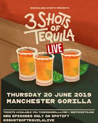 It premiered on october 9, 2007 on mtv starring tila tequila. Gorilla On Twitter T H R E E S H O T S O F T E Q U I L A The Infamous Three Shots Of Tequila Podcast Heads To Gorilla Tickets On Sale Saturday 10am Https T Co Fp43hm3wts