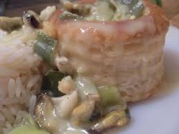 Bouchees Aux Fruits De Mer Et Curry De Madras Les Delices De Laetitia