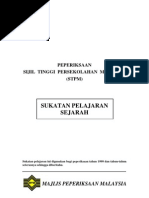 Sukatan pelajaran stpm sejarah penggal 1. Sukatan Pelajaran Bahasa Tamil Stpm