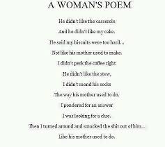 A Woman S Poem Unappreciated Quotes Poems Sayings