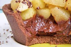 Tartelettes Poires Chocolat Tres Chocolatees Poire Au Chocolat Recettes De Cuisine Mini Tarte