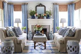 Design Crush Heather Chadduck Interiors The Glam Pad Blue And White Living Room Living Room Decor Traditional Interior Design Living Room