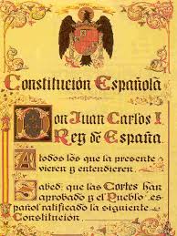 Resultado de imagen de constitución española 1978