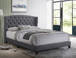 King size & queen size bed sets, coloured bedroom sets, chests, dressers, nightstands, and so on. Rosemary Upholstered Bed Grey Crown Mark Furniture Furniture Cart