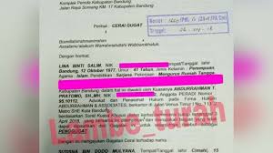 Surat gugatan cerai ini harus mencantumkan alasan menggugat cerai. Mempermudah Nikah Mempersulit Cerai Serambi Indonesia