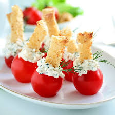 Aperitif Frais Tomates Et Chevre Recette Tomates Cerises Farcies Aperitif Tomates Cerises