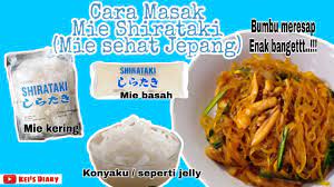 Mie biasanya dihidangkan pada tahun baru cina untuk melambangkan nasib baik dan kemakmuran. Cara Masak Mie Shirataki Mie Sehat Jepang Enak Dan Mudah Resep Masak Mie Shirataki Youtube
