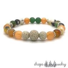 Citrus Splash Essential Oil Lava Bracelet In 2020 Lava Bracelet Diffuser Bracelets Essential Oil Diffuser Bracelet
