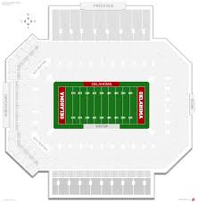 Oklahoma Memorial Stadium Oklahoma Seating Guide