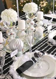 Found or purchased natural materials give texture to your table. 22 White And Silver Christmas Table Ideas Christmas Table Silver Christmas Christmas Table Settings