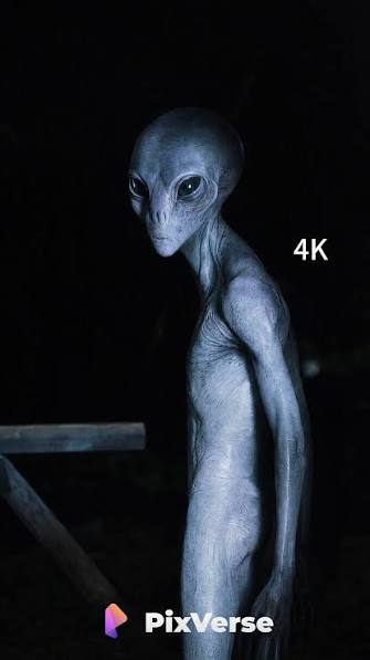 Real alien pH๏τos upscaled to 4K！PixVerse just changed everything #pixverse  #alien #ufo #aiupscale #fyp
