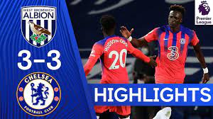 Premier league football returns as chelsea host west bromwich albion. West Brom 3 3 Chelsea Tammy Abraham Grabs Late Equaliser Highlights Youtube