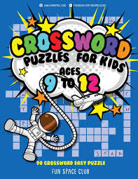 Instead of spending a fortune on puzzles and games with many easily misplaced little parts, consider making these 5 diy puzzles and games made from objects you already own. Crossword Puzzles For Kids Ages 9 To 12 90 Crossword Easy Puzzle Books Fun Space Club Crossword And Word Search Puzzle Books For Kids Dyer Nancy 9781986837316 Amazon Com Books