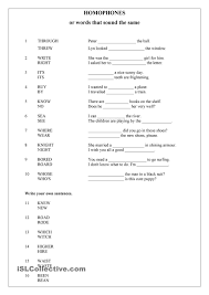 Homophones Homophones Homographs Homophones Words
