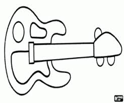 Here are few guitar coloring pages free to print featuring some of the most popular varieties of this popular musical instrument. Electric Guitar Coloring Page Printable Game