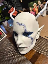 ISO this Mardi Gras mask. This mask is really special to us and it was  misplaced at the Joe Cain parade. We were standing at the Holiday Inn  downtown- we asked the