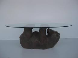 Glass Top Bear Coffee Table Modern Rustic Furniture Check More At Http Www Nikkitsfun Com Glass Top Bear Coffee Table