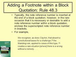 One of my footnotes contains a rather long quote, and the ^footnote text doesn't work, since, if i use. Bluebook Block Quote Example Easy Block Letters