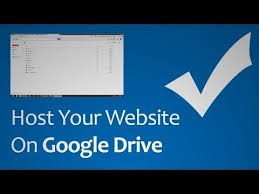 How To Host Your Website On Google Drive Video Tutorial Hd 1080p Youtube Blog Hosting Sites Blog Hosting Web Hosting
