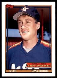 1990 Topps Major League Debut Mark Wohlers Atlanta Braves #188