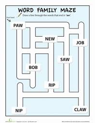 Word Sort: Aw/ Ew/ Ow | Word Sorts, Phonics Words, Teaching Phonics
