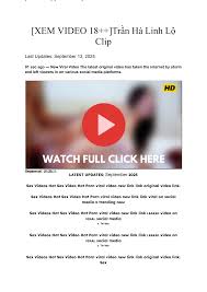 XEM VIDEO 18++]Trần Hà Linh Lộ Clip