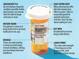 Where is the ndc number on a prescription bottle. Prescription Pill Bottle Label Instructions Get Better