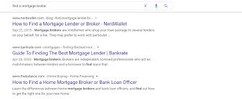 Some commercial loan brokers will charge you only if you successfully secured the loan, whereas others will charge you even if you don't get the loan, but just for use of their services. Brokers Increase Your Presence On Google With Keywords