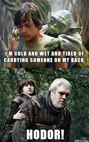 Meme Battle Star Wars Vs Game Of Thrones Star Wars Memes Game Of Thrones Funny Game Of Thrones Pictures