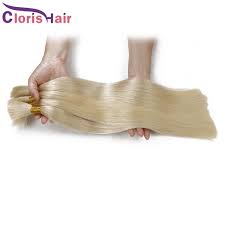 Online buy wholesale human braiding hair from china human. Platinum Blonde Braiding Human Hair Bulk No Weft Thick Silk Straight Brazilian Hair Extensions In Bulk For Sale Cheap 613 Weave Bundles Milky Way Remy Hair Brazilian Bulk Hair For Braiding From