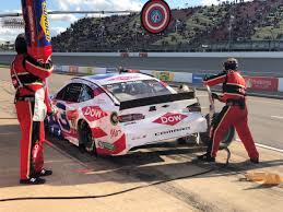 Austin dillon (3) leads daniel hemric to the checkered flag behind the pace car while under caution during the nascar xfinity series auto race, saturday, june 9, 2018, in brooklyn, mich. Richard Childress Racing And Austin Dillon Celebrate Year Round E15 American Ethanol Racing