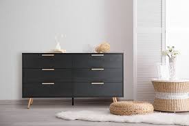 Great savings & free delivery / collection on many items. Dick Smith Shangri La Chest Of 6 Drawers Vienna Collection Black Gold Home Garden Furniture Dressers Chests Of Drawers