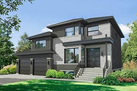 Plan 80939pm Modern 4 Bed Multi Level House Plan With Garage Workshop Garage House Plans Contemporary House Exterior House Plans