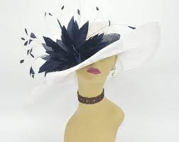Ivory Disk Shape Hat Ivory Derby Hat Kentucky Derby Hat Etsy Derby Hats Kentucky Derby Hat Wedding Hats