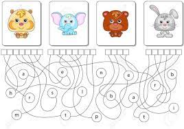 Words can go across or down. Educational Puzzle Game For Kids Find The Hidden Words Hamster Royalty Free Cliparts Vectors And Stock Illustration Image 67762515