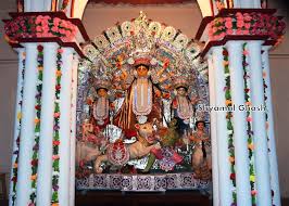 Shyamal's Blog: Chorbagan Seal Bari Durga Puja, Kolkata