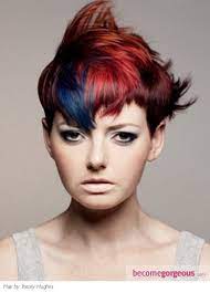 Wouldn T Have Thought Blue And Red Would Look So Good Punk Hair Color Punk Hair Hair Color Asian