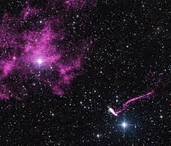 This Runaway Pulsar Has Vomited All Over The Milky Way But You Would Spew Too If You Were Travelling The Eq Neutron Star Milky Way Galaxy Space And Astronomy