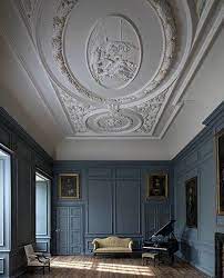 Ornate Pattern Ceiling Interior Ideas Crown Molding Ceiling Design House Paint Interior Build A Closet