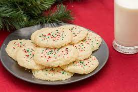 Shape each cookie into a ball; 3 Ingredient Sugar Cookies Holiday Cookie Ideas Delish Com