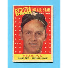 Nellie Fox AS Card 1958 Topps #479