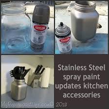 You'll need a few things to prep four stainless steel appliances for paint, the first of which is several grits of sand paper, followed by primer, and then finally the paint. My Repurposed Life Stainless Steel Spray Paint Stainless Steel Spray Paint Stainless Steel Paint Spray Painting