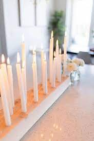 Diy Huge Taper Candle Centerpiece Diy Candle Centerpieces Taper Candle Centerpiece Christmas Candle Centerpiece